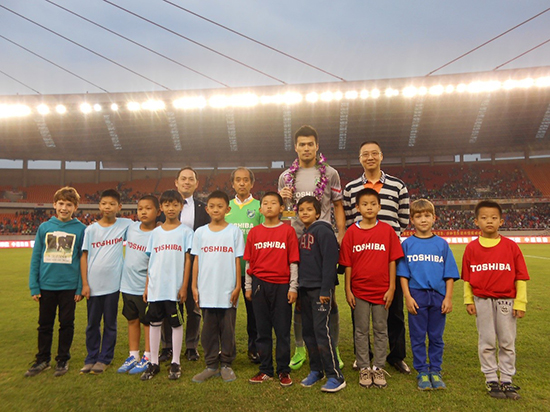 “東芝快樂(lè )足球”激情再燃燒