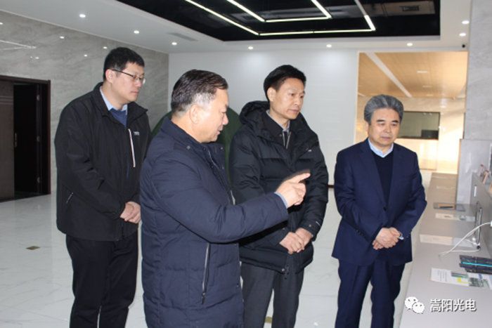河南省侨联副主席刘智良莅临金沙3777JS认证娱场城集团光电调研